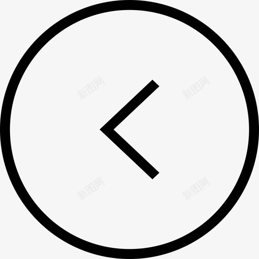 箭头用户需要圆线图标svg_新图网 https://ixintu.com 用户需要圆线 箭头