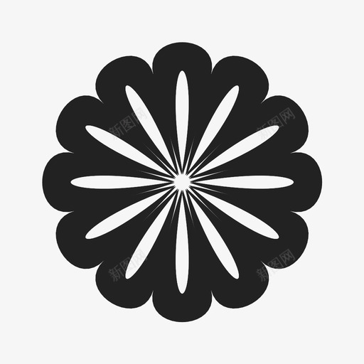 花蜜蜂圆图标svg_新图网 https://ixintu.com 五彩缤纷 圆 开花 春 花 蜜蜂 闻