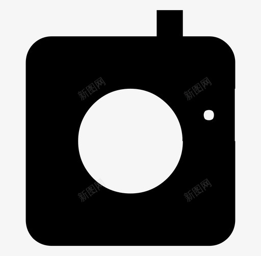 简易照相机13图标svg_新图网 https://ixintu.com 简易照相机13