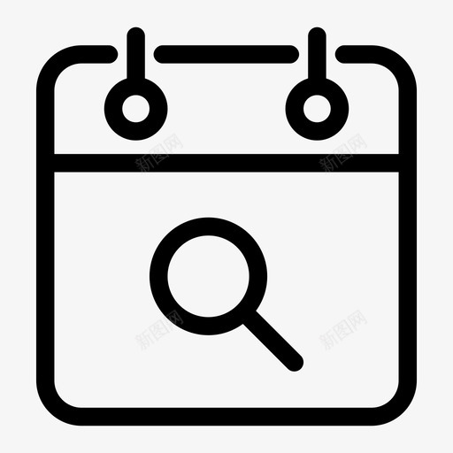 事件搜索挂历地震图标svg_新图网 https://ixintu.com 事件搜索 互联网 任务计划 办公用品线 周历 地震 挂历 振荡 放大镜 最新技术 月历 潮汐