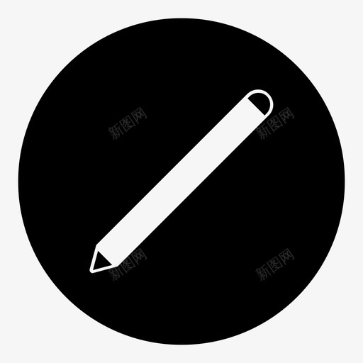 画画素描图标svg_新图网 https://ixintu.com 画画 素描