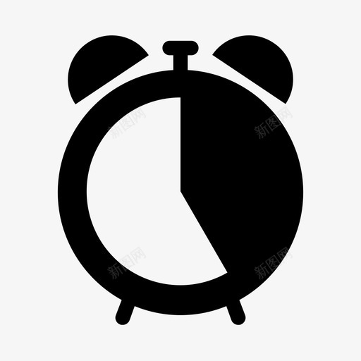 闹钟警报早晨图标svg_新图网 https://ixintu.com 唤醒 声音 定时 提醒 早晨 时钟2 时间 警报 计时器 闹钟
