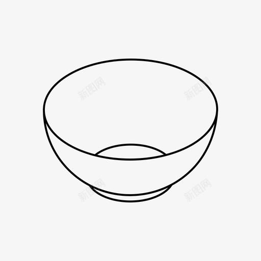 碗瓷器晚餐图标svg_新图网 https://ixintu.com 吃的 晚餐 服务 瓷器 盘子 碗 等距 茶会 食物 餐具