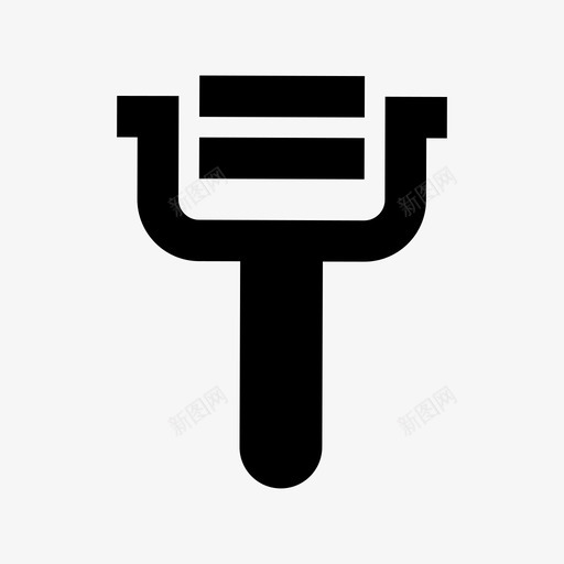 蔬菜削皮器皮利器图标svg_新图网 https://ixintu.com 准备 利器 刮削 厨房用具 厨房用具材料图标 吃 皮 蔬菜 蔬菜削皮器 马铃薯削皮器