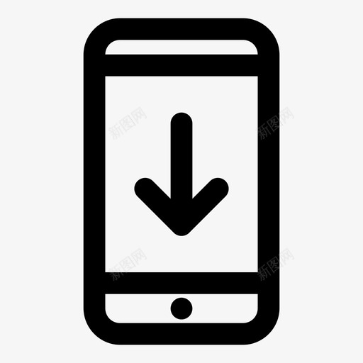电话传送触摸屏图标svg_新图网 https://ixintu.com 下载 下载电话 传输数据 传送 复制 智能手机 移动电话 触摸屏 设备粗体