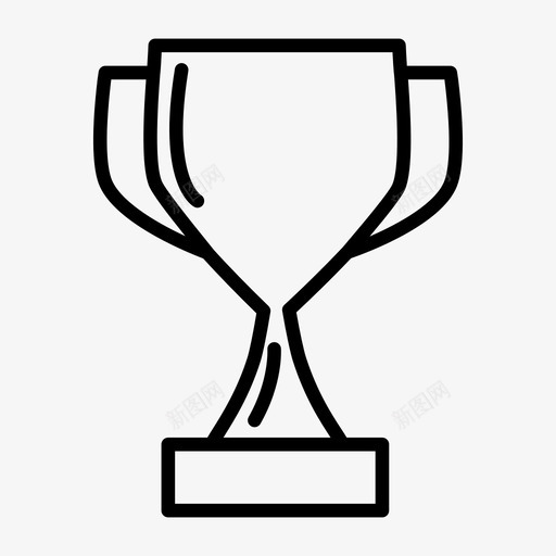 奖杯奖项比赛图标svg_新图网 https://ixintu.com 业务 奖品 奖杯 奖项 比赛 第一名 第三名 第二名 获奖者
