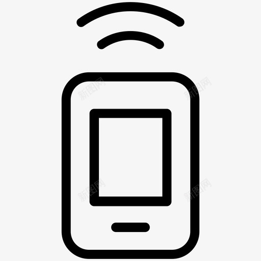无线设备连接擦伤图标svg_新图网 https://ixintu.com wifi 技术线 振荡 擦伤 无线设备 智能手机 浪涌 脉冲 连接