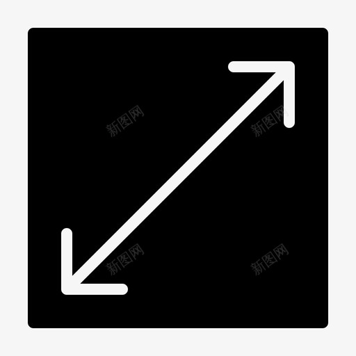 全屏软件nope图标svg_新图网 https://ixintu.com gui gui基础知识 nope 保持 全屏 已售出 应用程序 按钮 界面 粗体 软件 金色