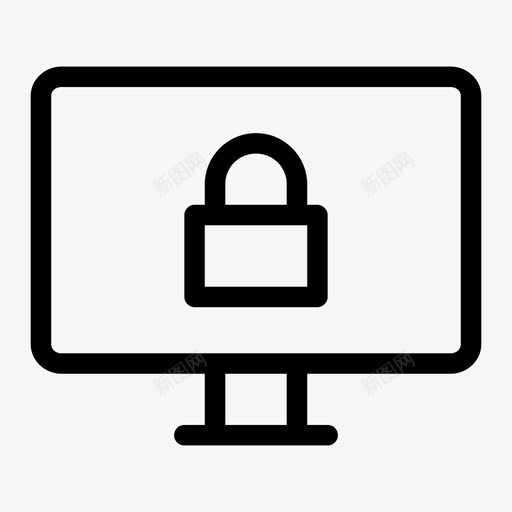显示器锁浪涌智能手机图标svg_新图网 https://ixintu.com 安全 屏幕通知 擦伤 显示器锁 显示电脑 智能手机 智能电视 最新技术 浪涌 液晶显示器 设备线 震动
