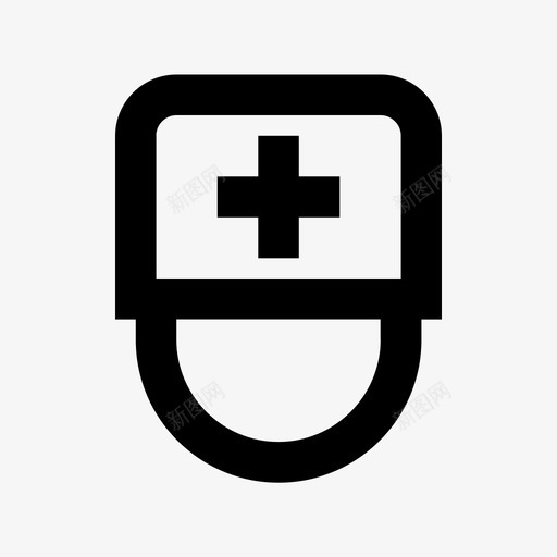 护士医疗和健康材料图标svg_新图网 https://ixintu.com 医疗和健康材料图标 护士