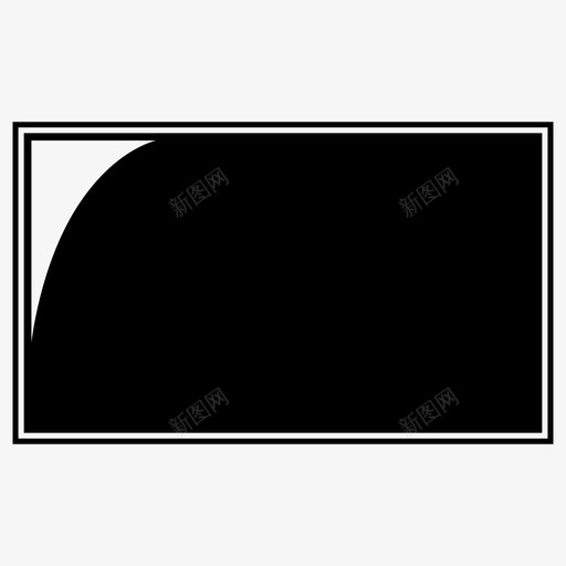 电视屏幕显示器图标svg_新图网 https://ixintu.com 屏幕 平板 显示器 电子 电视 通讯 高清