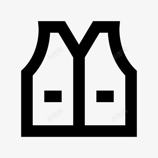 安全背心施工人员背心工人服装图标svg_新图网 https://ixintu.com 安全背心 工人服装 建筑材料图标 徽章 施工人员背心 暴发 水流 涌浪 潮汐 防护夹克