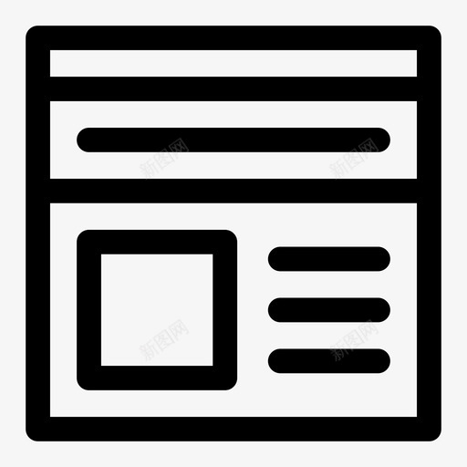 报纸报告印刷新闻图标svg_新图网 https://ixintu.com 事件 印刷新闻 小报 当地新闻 报告 报纸 期刊 每日新闻 社交媒体图标