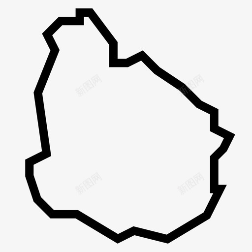 乌拉圭国家拉丁美洲图标svg_新图网 https://ixintu.com 世界地图 乌拉圭 南美洲 国家 地图 州 拉丁美洲 蒙得维的亚