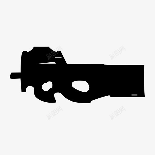 p90无线智能手机图标svg_新图网 https://ixintu.com p90 smg 互联网 免费 无线 智能手机 最新技术 枪 游戏 草地 酷