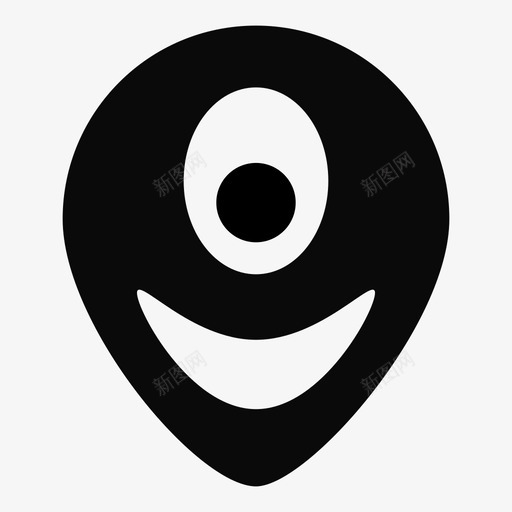 外星人大胆黄金图标svg_新图网 https://ixintu.com seti 不 不明飞行物 出售 外星人 大胆 太空 持有 黄金