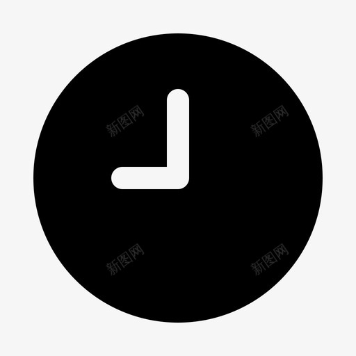 时钟用户界面软件图标svg_新图网 https://ixintu.com 互联网 应用程序 开发 放牧 无线 时钟 智能手机 爆发 用户界面 网络应用程序 软件