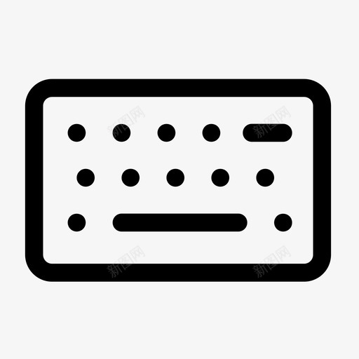 键盘制表符流媒体图标svg_新图网 https://ixintu.com 互联网 制表符 智能手机 最新技术 流媒体 浏览 笔划通用 跟踪 输入 键盘