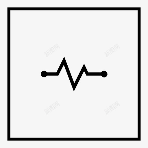 脉搏活动心跳图标svg_新图网 https://ixintu.com 健身活动节奏 心脏 心跳 活动 生命体征 生命线 脉搏 血液 速度 速率