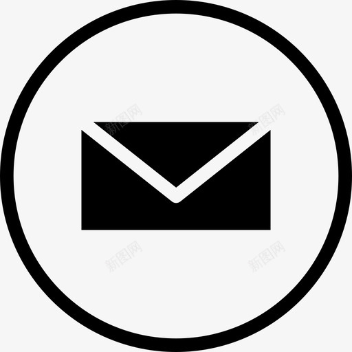 邮件数字邮递员收发图标svg_新图网 https://ixintu.com 互联网应用程序 信件 信封 收件人 收件箱 收发 数字邮递员 用户需求圆形实心 电子邮件 邮件