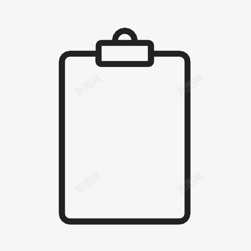 剪贴板表格组织报告图标svg_新图网 https://ixintu.com 便携表面 剪贴板 医生表格 报告 检查表 硬表面 纸夹 表格组织 问卷