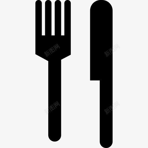 餐厅标志信号装置图标svg_新图网 https://ixintu.com 信号装置 标志 餐厅