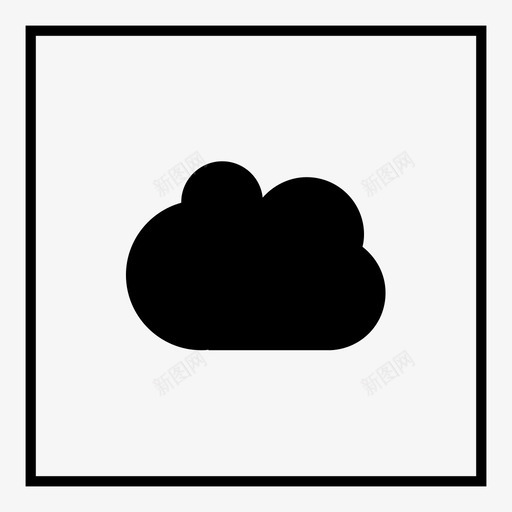 云天气烟雾图标svg_新图网 https://ixintu.com 云 多云 天气 天气预报 气候 烟雾 薄雾 阴暗 雾 黑暗
