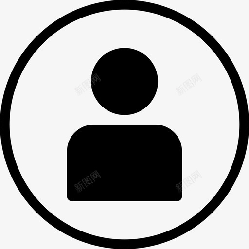 用户头像商人图标svg_新图网 https://ixintu.com 个人 会员 员工 商人 头像 玩家 用户 用户需要圆形实心