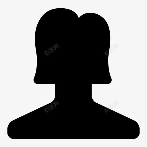 用户震颤悸动图标svg_新图网 https://ixintu.com 个人资料 女人 女孩 字形用户界面2 帐户 徽章 悸动 最新技术 涌动 用户 震颤