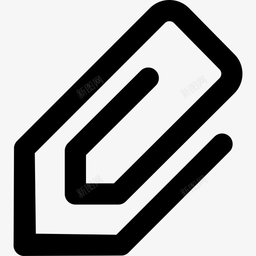 对角位置回形针工具和器具免费派康业务图标svg_新图网 https://ixintu.com 免费派康业务 对角位置回形针 工具和器具