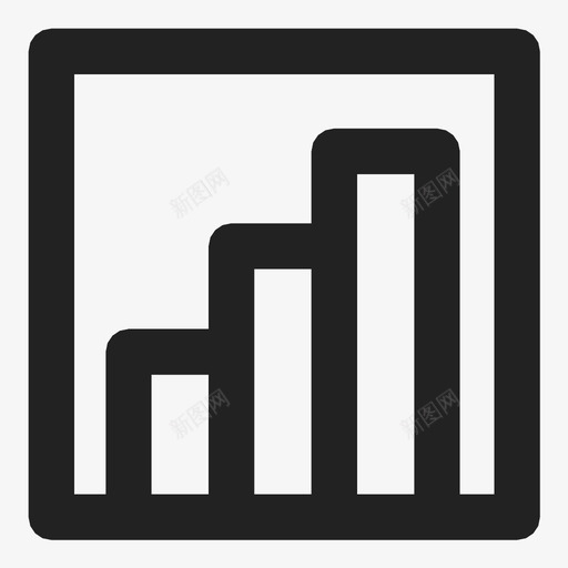条形图无线趋势图标svg_新图网 https://ixintu.com 互联网 仪表盘 图形 振荡 数据 无线 最新技术 条形图 正方形 浏览 趋势