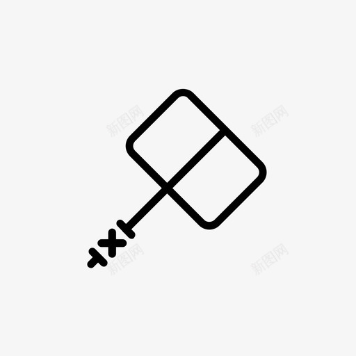 锤子战争流图标svg_新图网 https://ixintu.com 中世纪 军械库 军械库图标 战争 放牧 智能手机 最新技术 武器 殴打 流 锤子