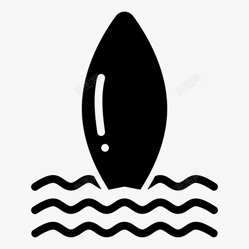 冲浪运动娱乐图标svg_新图网 https://ixintu.com 冲浪 动作 娱乐 水 注意力 活动 游戏 运动 运动字形