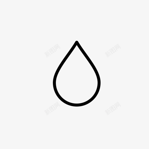 水滴眼泪悲伤图标svg_新图网 https://ixintu.com 96x96像素完美瘦用户界面 哭 应用程序界面48x48 悲伤 模糊 水 水滴 油 滴 眼泪 颜色