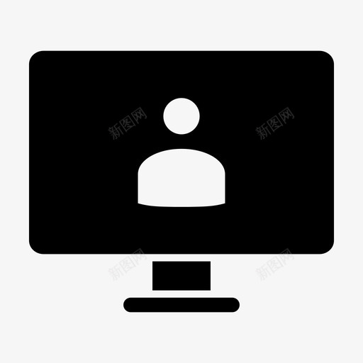 监控用户流屏幕通知图标svg_新图网 https://ixintu.com 个人计算机 互联网 人员 在线设备 屏幕通知 振荡 显示计算机 流 潮汐 爆发 监控用户 设备