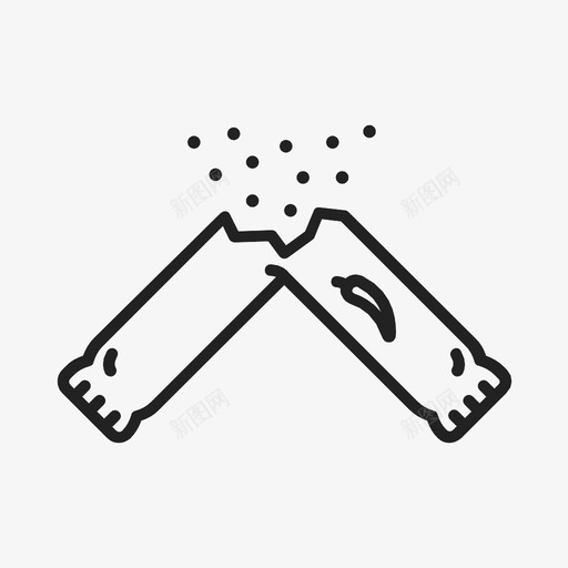 胡椒包喷雾辛辣图标svg_新图网 https://ixintu.com 刺激性 喷雾 烹饪 胡椒包 调味料 辛辣 辣味 酸味 黑辣椒