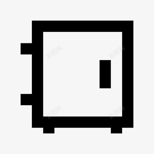 储物柜运动用品保险箱图标svg_新图网 https://ixintu.com 保管 保险箱 储物柜 商业和办公材料线图标 敷料 衣服 运动用品 银行保险库 银行保险箱 银行储物柜
