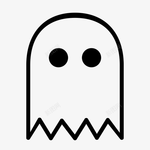 鬼魂超自然幽灵图标svg_新图网 https://ixintu.com 万圣节 巴拉克拉瓦 幽灵 灵魂 灵魂王国 超自然 面具 鬼魂