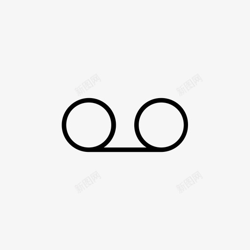语音信箱电话录音图标svg_新图网 https://ixintu.com 删除 录音 录音带 播放 电话 语音信箱 语音留言