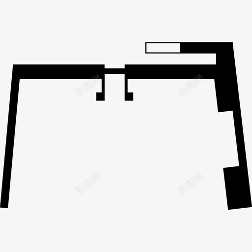 谷歌眼镜顶视图工具和器具谷歌眼镜图标svg_新图网 https://ixintu.com 工具和器具 谷歌眼镜 谷歌眼镜顶视图