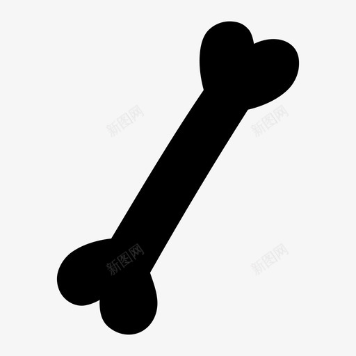 骨骼潮汐结构图标svg_新图网 https://ixintu.com 互联网 智能手机 潮汐 狗 结构 脉搏 震颤 食物 骨骼