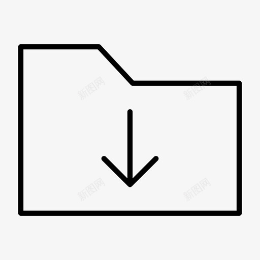 文件夹另存为本地图标svg_新图网 https://ixintu.com 下拉框 下载文件夹 办公用品精简 另存为 向下箭头 存储 文件存储 文档 文档文件夹 本地 计算机文件夹 谷歌驱动器