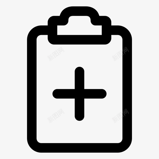 添加剪贴板任务板脉冲图标svg_新图网 https://ixintu.com 互联网 任务板 信息 信息数据 剪贴板 振荡 文件数据 浏览 添加剪贴板 脉冲 记事本 震颤