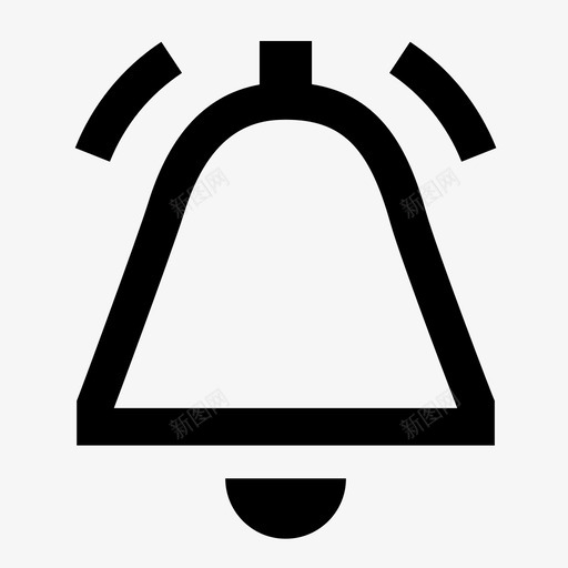 铃声门铃警笛图标svg_新图网 https://ixintu.com 叮咚锣 蜂鸣器 警报器 警笛 通知 通知铃 铃声 门铃