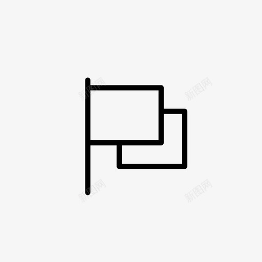 旗帜帖子通知图标svg_新图网 https://ixintu.com 96x96像素完美瘦用户界面 公告 国家 地标 帖子 应用程序界面48x48 旗帜 标记 致敬 通知 颜色 飞行