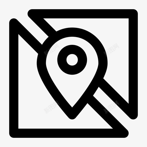 地图pin爆发图标svg_新图网 https://ixintu.com pin 地图 定位 导航 徽章 放牧 无线 爆发 用户需求线 跳动