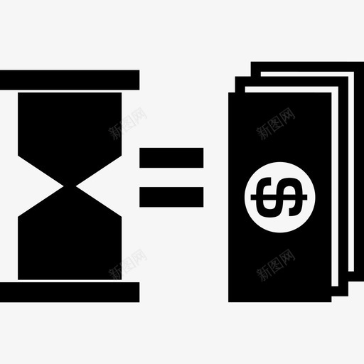 时间就是金钱商业金钱包1图标svg_新图网 https://ixintu.com 商业 时间就是金钱 金钱包1
