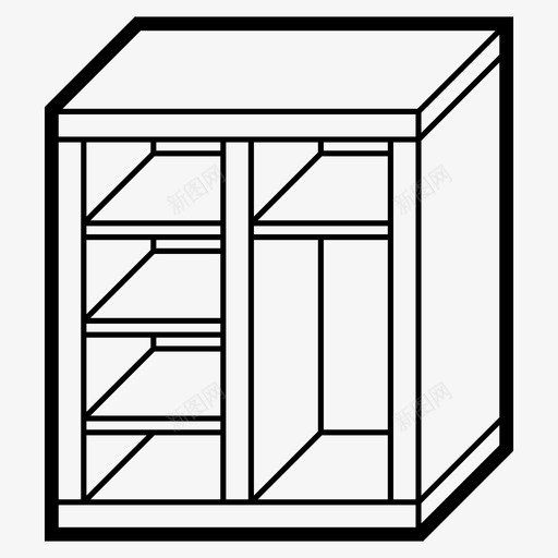 橱柜餐厅盘子图标svg_新图网 https://ixintu.com 三维家具 厨房 家具 木材 架子 橱柜 盘子 衣柜 餐厅