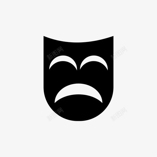 剧院面具嘉年华面具喜剧图标svg_新图网 https://ixintu.com maks 剧院 剧院面具 喜剧 嘉年华面具 图像 戏剧 电影院