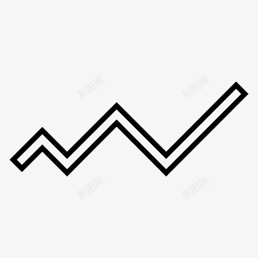 心脏搏动生命线图图标svg_新图网 https://ixintu.com 心脏搏动生命线图